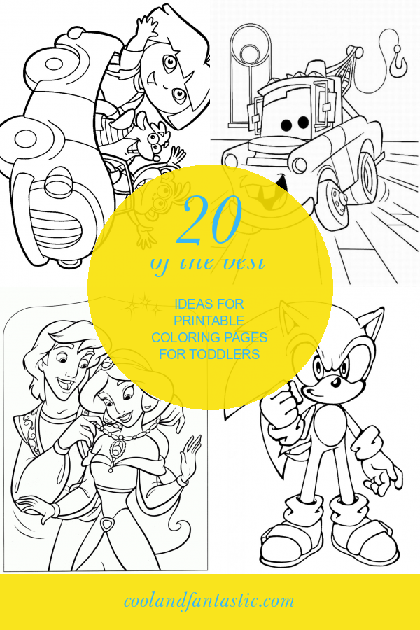 20 Of the Best Ideas for Printable Coloring Pages for toddlers Home